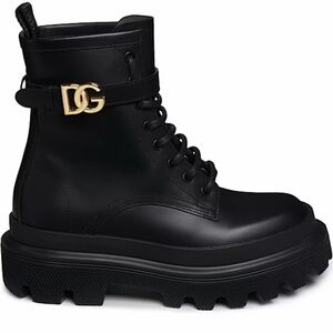 Dolce & Gabbana Combat Boots Women’s Sz 12 NWB Made in Italy